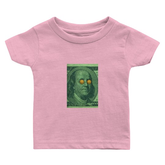 Benjamin Franklin Bitcoin Baby T Shirts