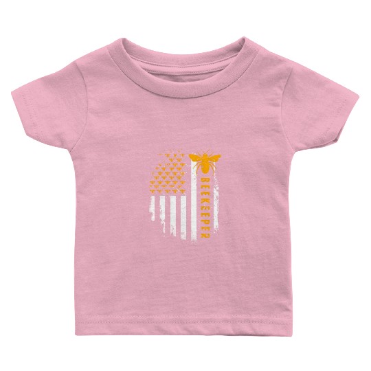 Honey Bee Beekeeping Hive Beekeeper Baby T Shirts