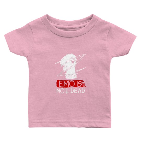 Emo Boy Emo Girl Emu Bird Emocore Punk Aesthetic Baby T Shirts
