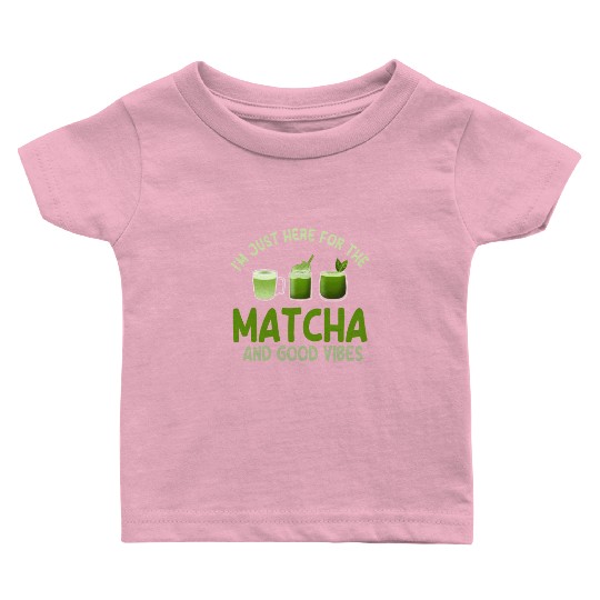 Great Matcha Latte Lover Baby T Shirts