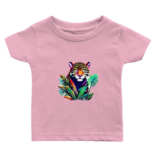 Jaguar in the Tropics Baby T Shirts