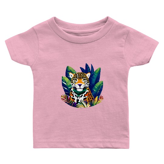 Jaguar in the Tropics Baby T Shirts