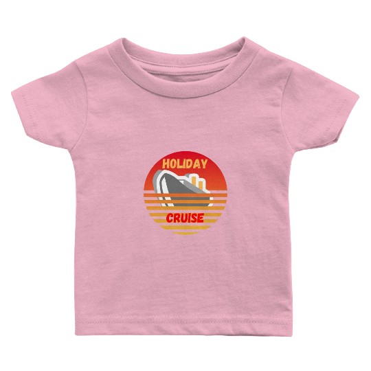 Cruise across the ocean Baby T Shirts