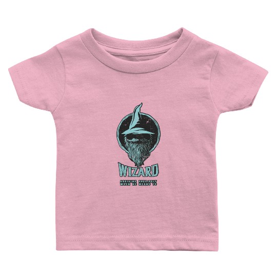 A Wizard Never Late Baby T Shirts