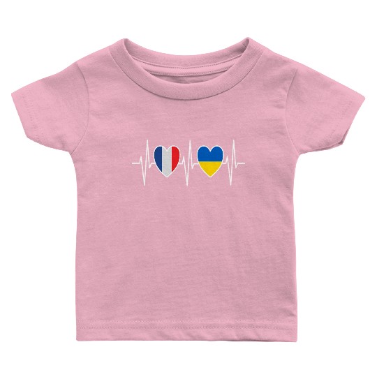 France T ShirtFrance And Ukraine Baby T Shirts