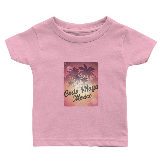 Costa Maya Mexico Baby T Shirts