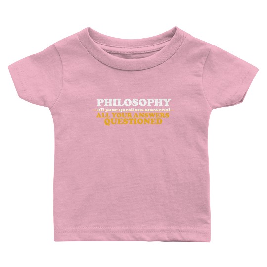 Philosophy Teacher Poetry Reading Book Science Baby T Shirts