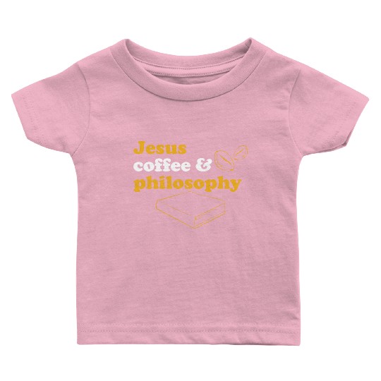 Philosophy Jesus Teacher Science Book Coffee Baby T Shirts