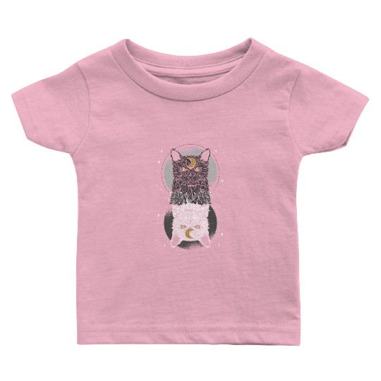 As Above so Below Cat Baby T Shirts