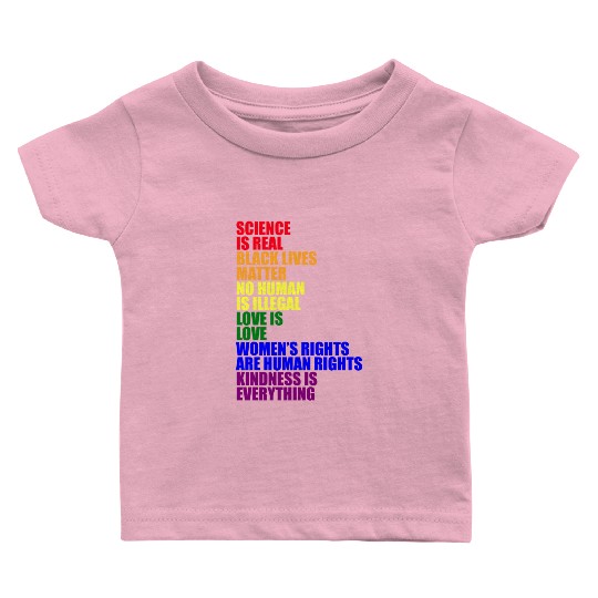 Science Is Real Baby T Shirts