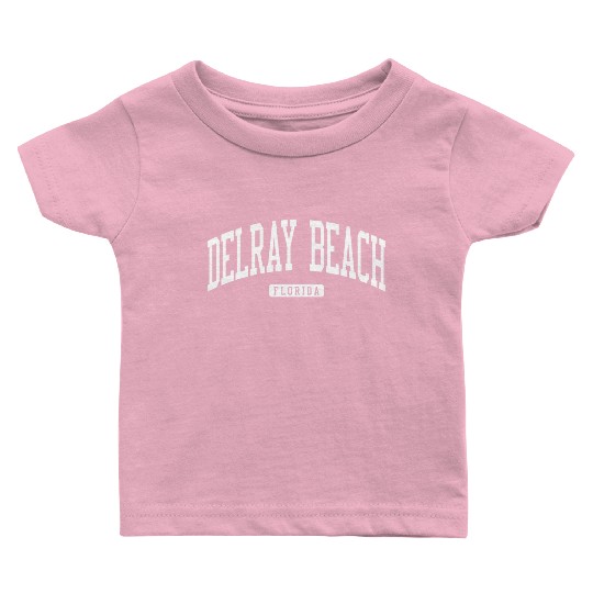 Delray Beach Florida Fl College University Baby T Shirts