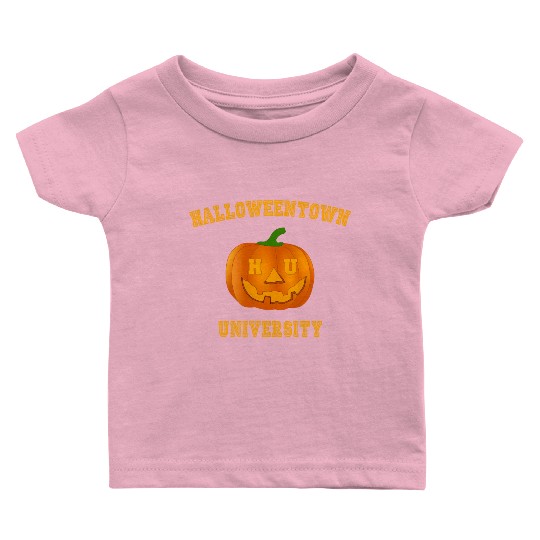 Halloweentown University Pumpkin For Treat Or Tric Baby T Shirts
