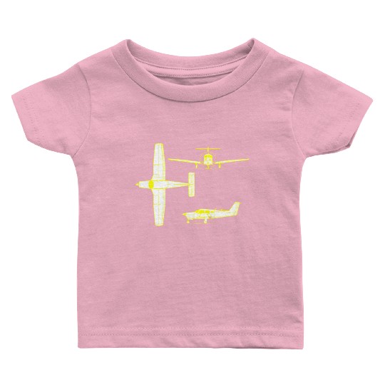 Piper PA 32 260 6 Cherokee Six Baby T Shirts