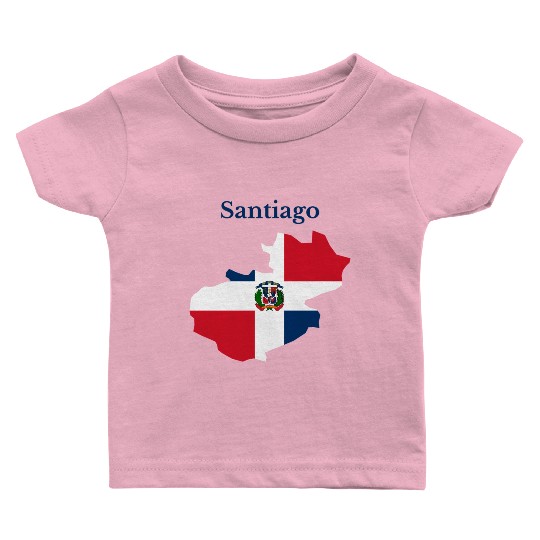 Santiago Province Dominican Republic Baby T Shirts