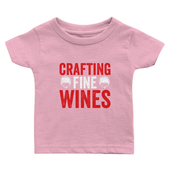 Crafting fine wines girl stars Baby T Shirts