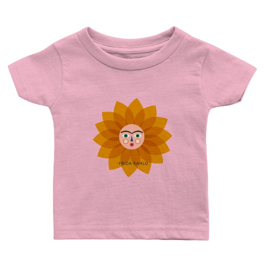 Cute Summer Vacation Frida Kahlo Sun Viva La Vida Baby T Shirts