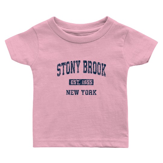 Stony Brook New York Ny Athletic Sports Baby T Shirts