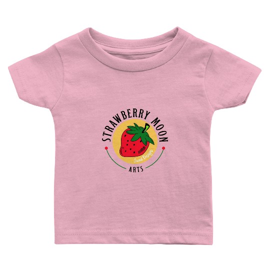 Strawberry Moon Arts, sweet designs Baby T Shirts