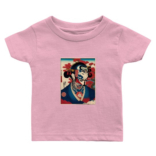 Yakuza Warriors of the Edo Night Baby T Shirts