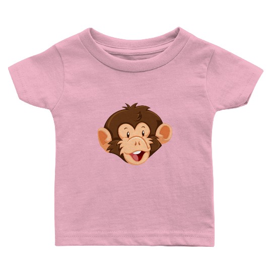 Monkey face Baby T Shirts