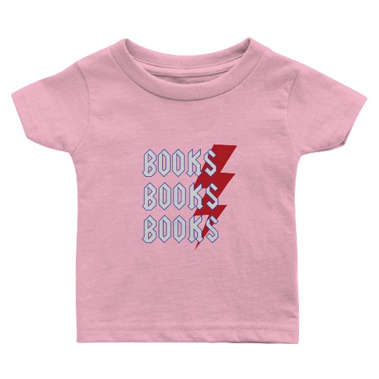 Reading Teacher Cool Books Thunderbolt Men Women Baby T Shirts