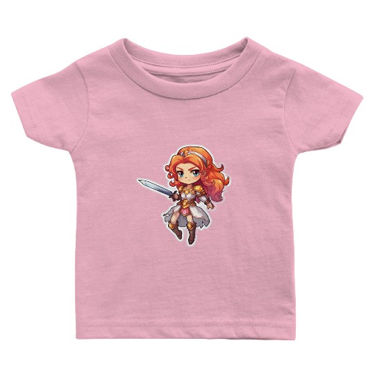 Warrior Princess Adventure Baby T Shirts