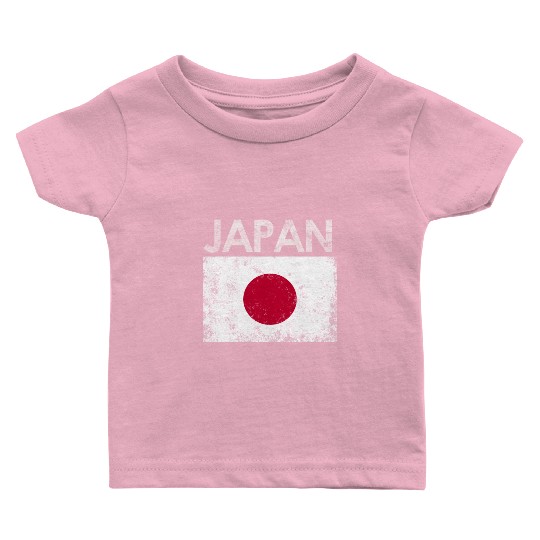 Japan Japanese Flag Pride Baby T Shirts
