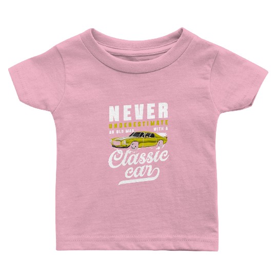 Classic Car Classic Old School Baby T Shirts