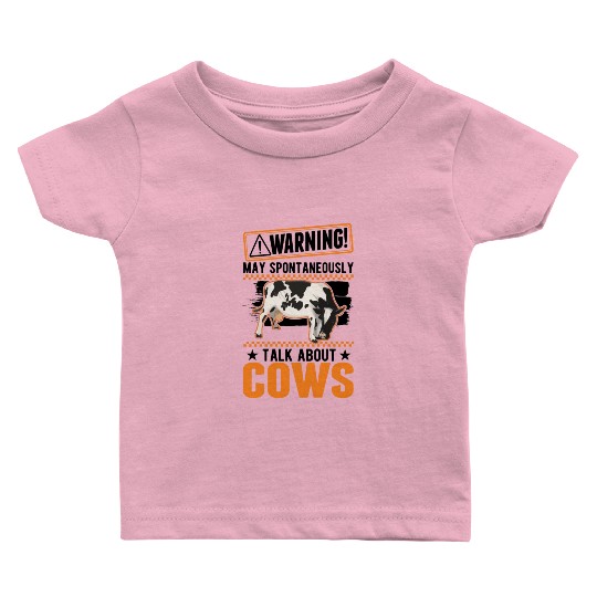 Cow Cattle Breeder Land, Farmer Cows Baby T Shirts