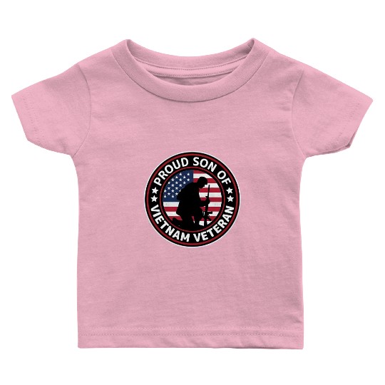 Proud son of Vietnam veteran Baby T Shirts