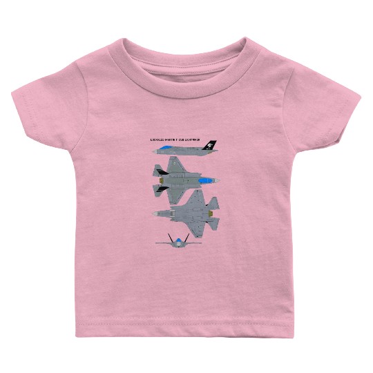 Lockheed Martin F 35B Lightning Baby T Shirts