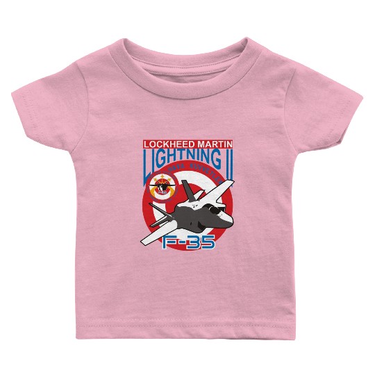 Lockheed Martin F 35 Baby T Shirts