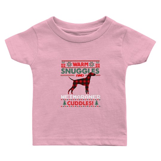 Weimaraner Dog Pajama Ugly Baby T Shirts