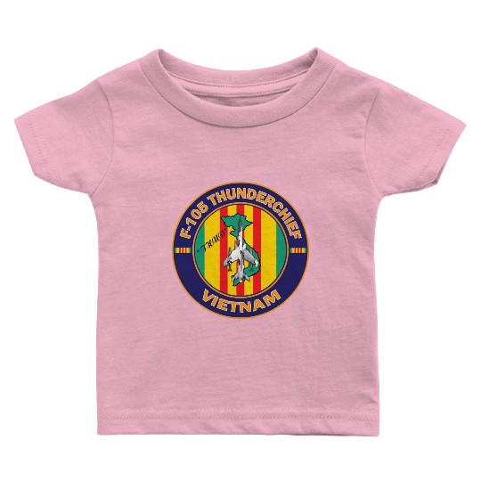F105 Vietnam Baby T Shirts