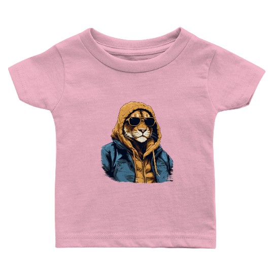 Mountain Lion Street Style | Mountain Lion Lovers Baby T Shirts