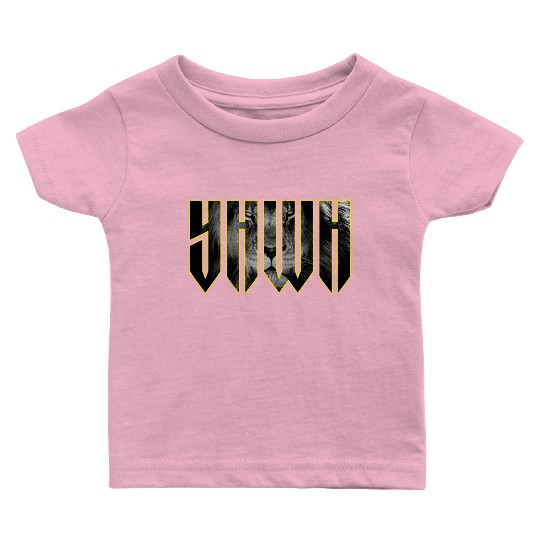 YHWH Yahweh Lion Christian Baby T Shirts