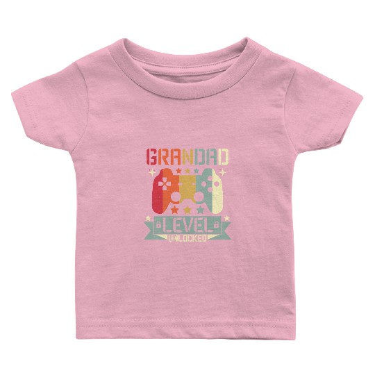 GRANDAD LEVEL UNLOCKED Baby T Shirts