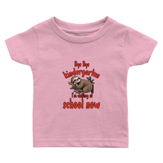 School kid, first grade, chill at school Baby T Shirts