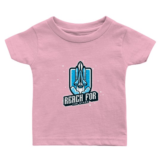 Reach for the Stars - astronomie - Baby T Shirts