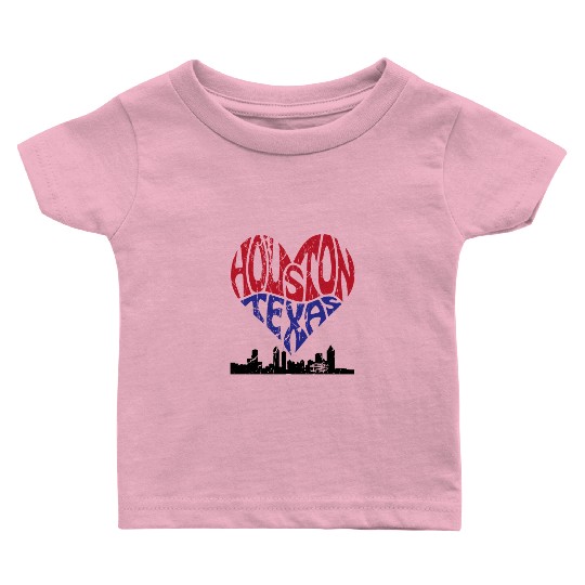 Houston, Texas Pride: Embrace the Spirit USA Baby T Shirts
