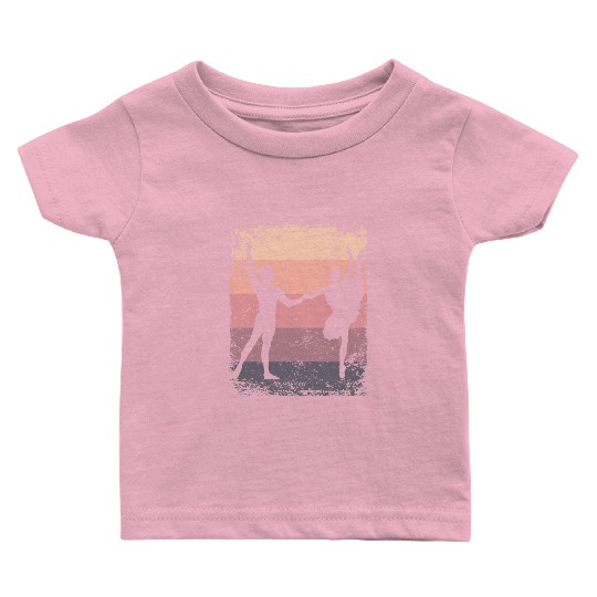 Ballet Dance Couple Vintage Ballerina Baby T Shirts