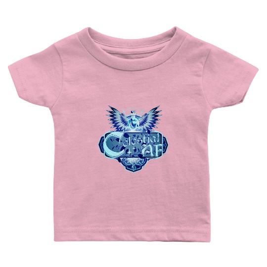 Celestial AF Healing Potion and Angel Wings Baby T Shirts