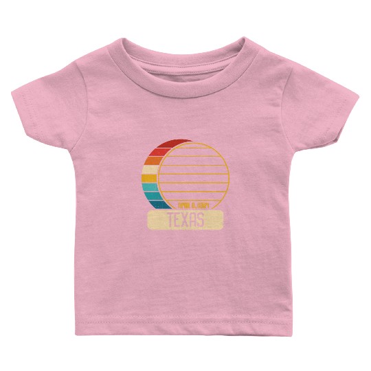 Total Solar Eclipse Texas April 28 2024 Eclipse Baby T Shirts