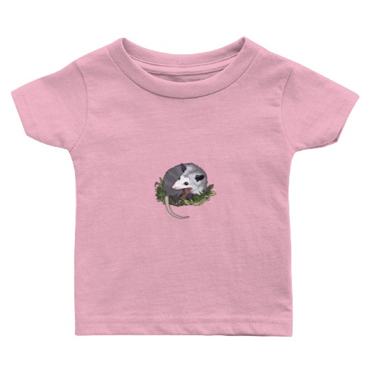 Screaming possum, Funny Animal Baby T Shirts