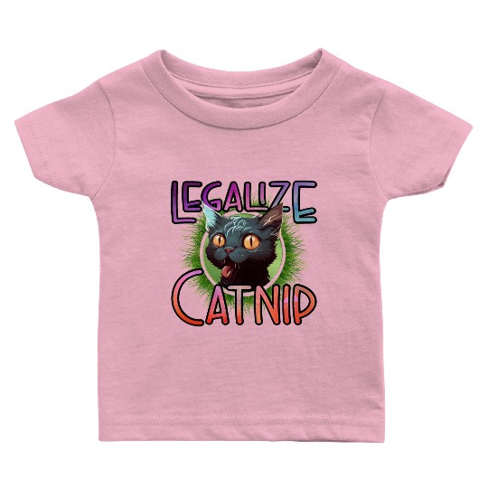 Legalize Catnip Baby T Shirts