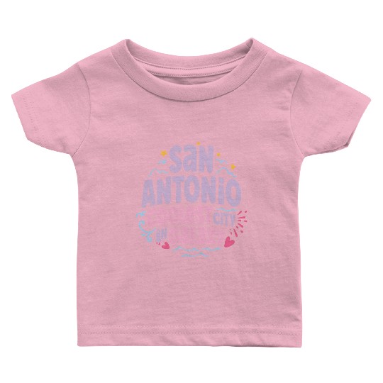 San Antonio Coolest Galaxy Baby T Shirts