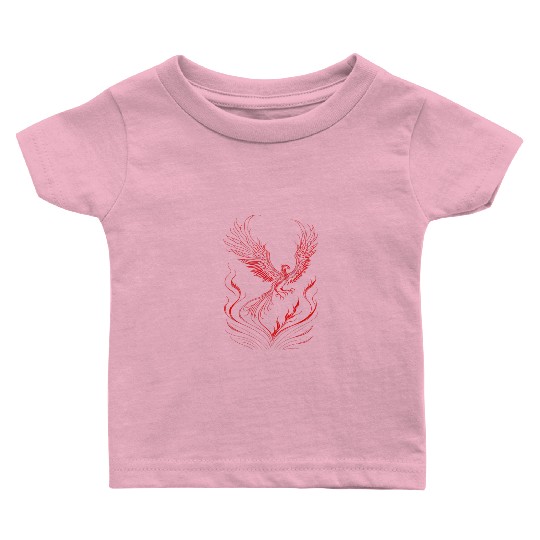 Phoenix Rising Baby T Shirts