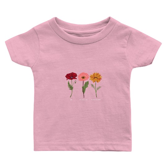 Big sister and mom and me Baby T Shirts