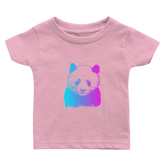 Panda Bear Friend Ailuropoda Melanoleuca Lover Baby T Shirts