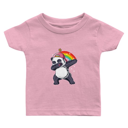 Dabbing Panda Panda Bear Friend Lover Giant Panda Baby T Shirts
